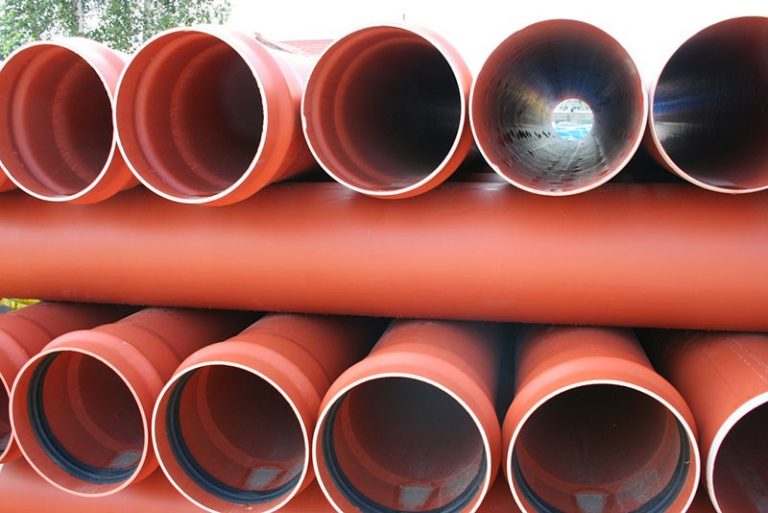 PVC pipes Usage