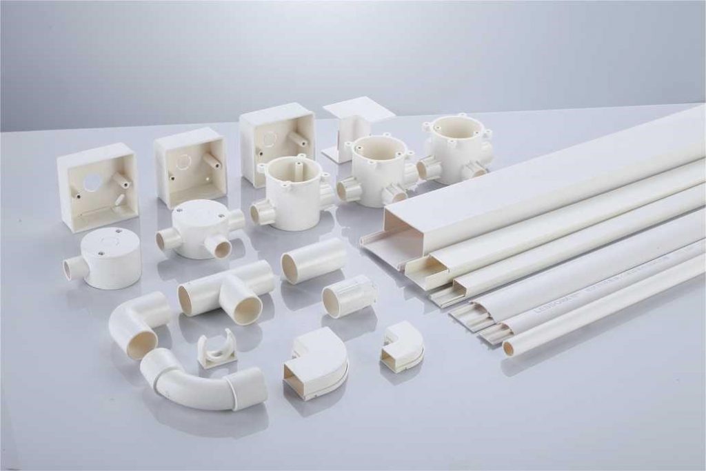 Various Types and Sizes of Trunking