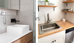 Ceramic Sink VS Stainless Steel Sink