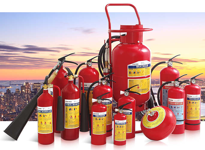 Lesso Portable Dry Powder Fire Extinguisher