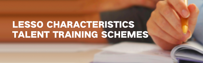 LESSO Characteristics Talent Training Schemes