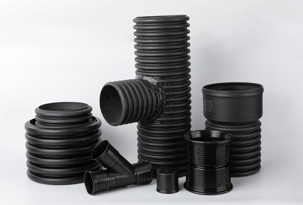 HDPE Double-Wall Corrugated Pipe and Fittings 0