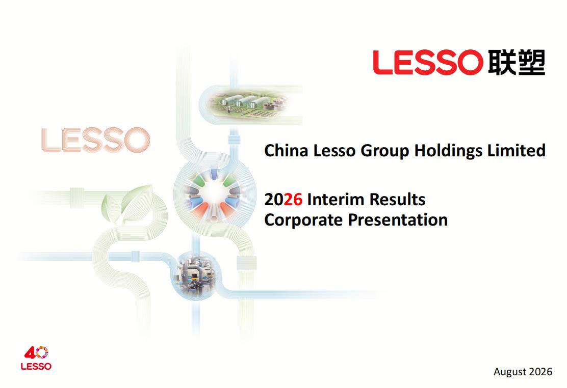 2026 Interim Results Corporate Presentation